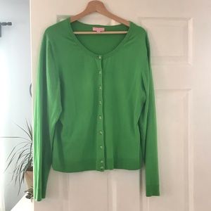Lily Pulitzer Kelly green sweater